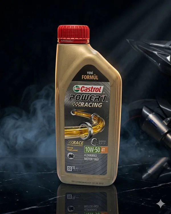 Motosikl üçün mühərrik yağı Castrol Power1 Racing 10W-50 1L