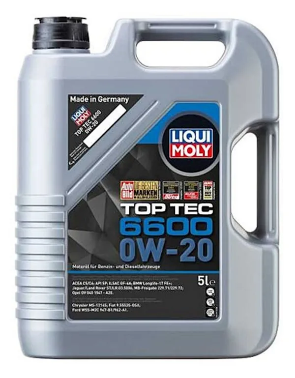 Top Tec 6600 5L_LM21411 0W-20 5L