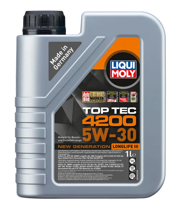 Top Tec 4200 New Generation 1L_LM7660/3706/8972 5W-30 1L