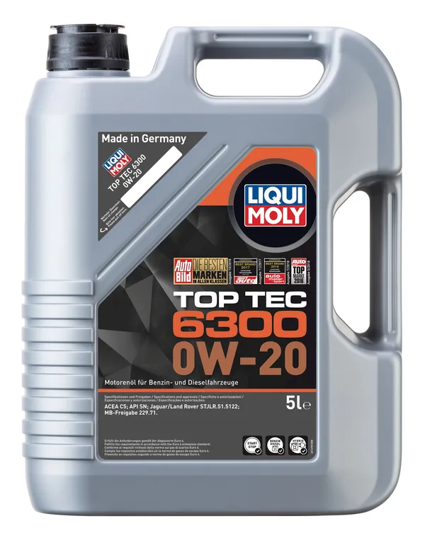 Top Tec 6300 5L_LM21217 0W-20 5L