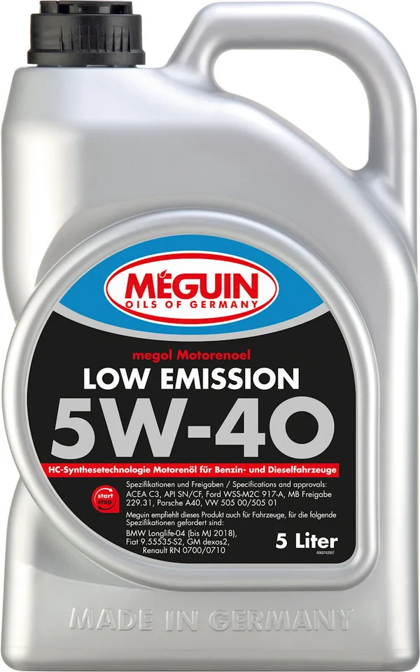 Low Emission 5W-40 5L