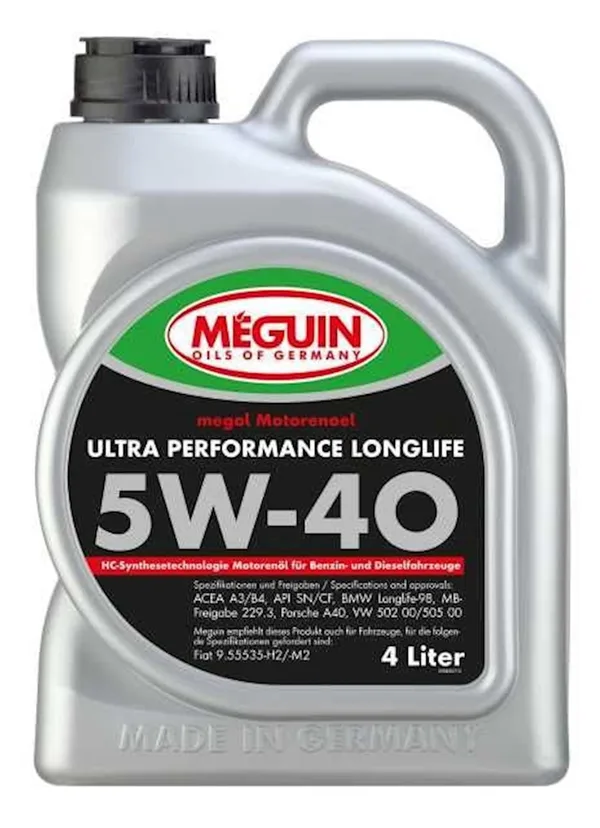 Megol Meguin Ultra Performance Longlife 5W40 5W-40 4L