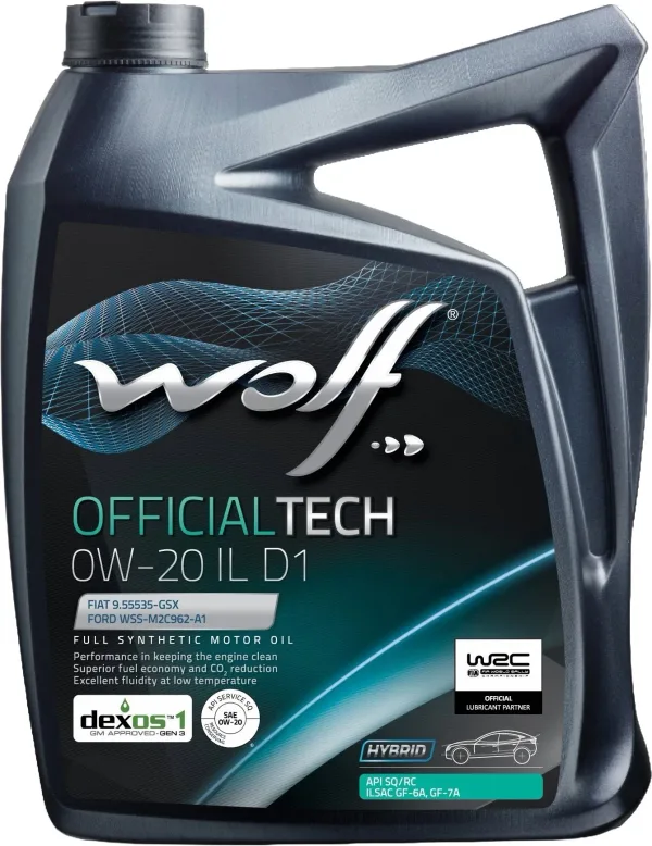 Officialtech Il D1 0W-20 4L