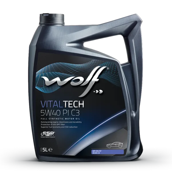 Vitaltech Sae Pi C3 Api Sn/Cf 5W-40 5L