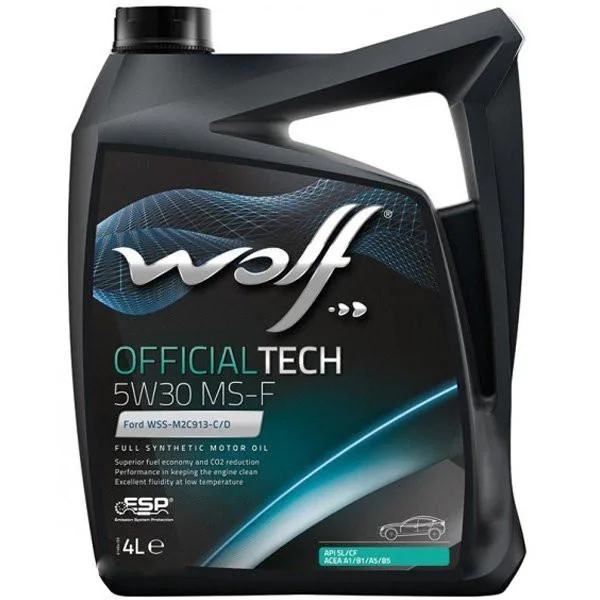 Official Tech 5W30 Ms-F 5W-30 4L