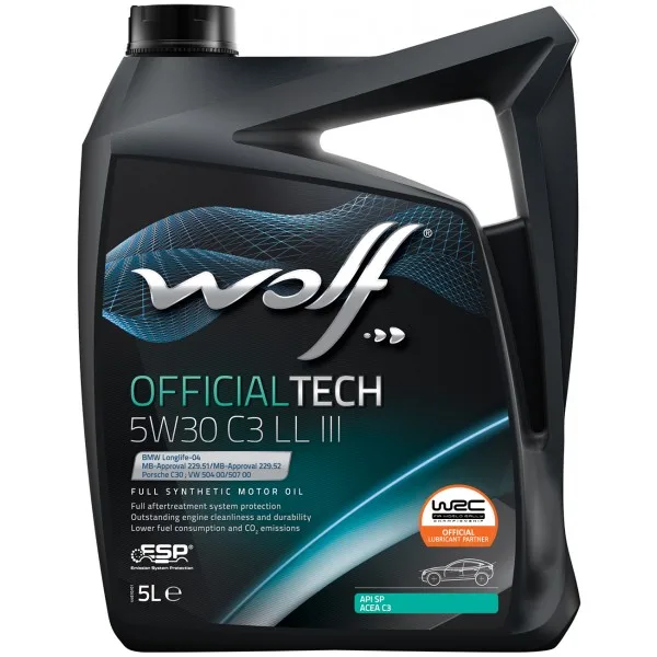 Official Tech C3 Ll 3 5W-30 5L