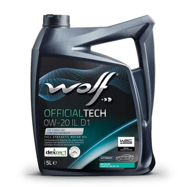 Officialtech Il D1 0W-20 5L
